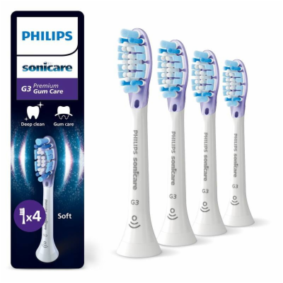 Philips HX9054/87 Sonicare G3 Premium Gum Care - 4ks