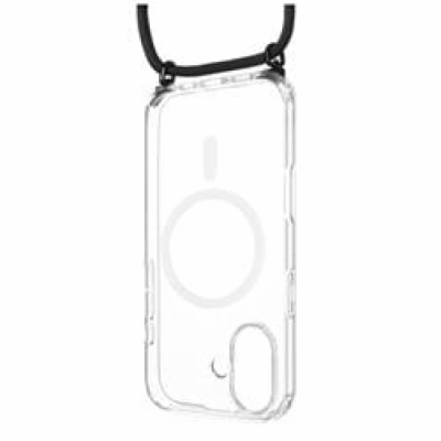Pouzdro FIXED MagPure Neck s černou šňůrkou na krk pro Ap...