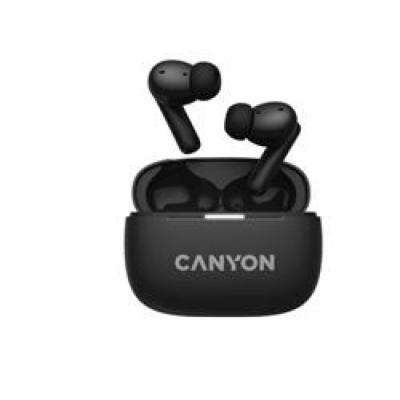 CANYON headset OnGo TWS-10 ANC+ENC Černá
