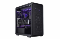 Cooler Master case MasterFrame 600 Black, Průhledná bočnice, ATX, 3x 140mm Fan, 1x 120mm Fan, Černá
