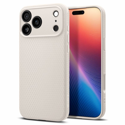 Spigen Liquid Air, natural titanium - iPhone 17 Pro