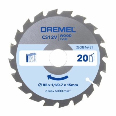 Dremel Pilový kotouč ST WO H 85x15 T20 (2608846431)