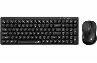 GENIUS LuxeMate Q8100/ Bezdrátový set 2,4GHz/ Copilot/ USB/ černá/ CZ+SK layout