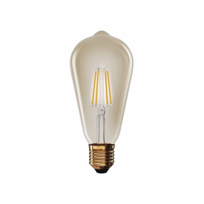 Žárovka LED E27 4,5W ST64 bílá teplá EMOS Z57032 Vintage