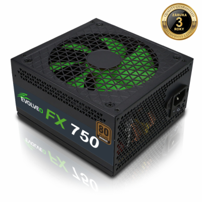 EVOLVEO FX 750 , zdroj 750W ATX, 14cm, tichý, 80+ bronze,...