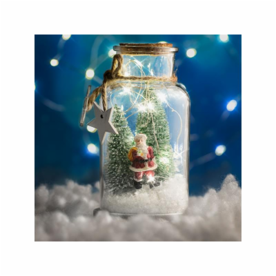 Dekorace vánoční FAMILY 58750 sněhová láhev