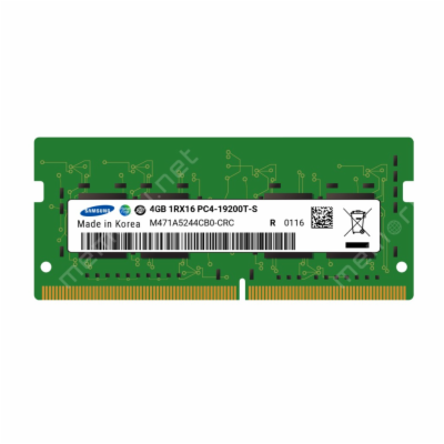Samsung 4GB DDR4 PC19200 2400MHz SODIMM CL17 Základní 4GB...
