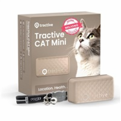 Tractive GPS CAT Mini, Hnědá
