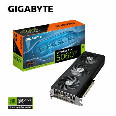 GIGABYTE VGA NVIDIA GeForce RTX 5060 Ti EAGLE MAX OC 8G, ...