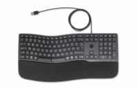 HP 480 Comfort Klávesnice, EU - černá Ergonomická kabelová klávesnice HP 480 Comfort (8T6M1AA#ABB) s třemi polohami náklonu, 23 programovatelnými klávesami a funkcemi pro celodenní pohodlné psaní.   
