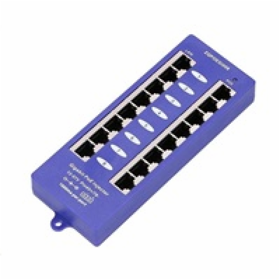 POE injektor pasivní - 8x 1 Gb/s, stíněný, svorkovnice