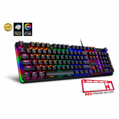 CONNECT IT Mechanická klávesnice NEO2 + CZ + SK layout Če...