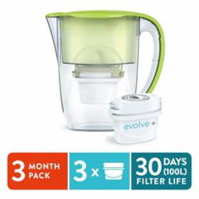 AQUA OPTIMA - Filtrační konvice Oria zelená + 3x filtr EV...