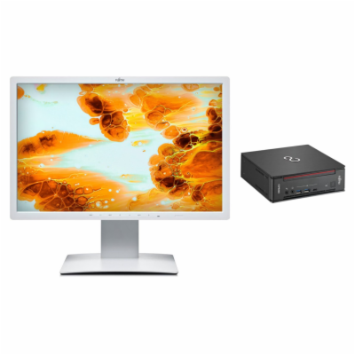Počítač Fujitsu Esprimo Q958 + Fujitsu B24W-7 LED  Počíta...