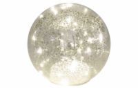 Dekorace vánoční EMOS DCLW35 skleněná koule