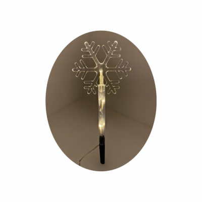 Dekorace vánoční TRIXLINE TR-228V Zapichovací vločka