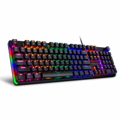 Connect IT NEO2+ Mechanická herní klávesnice, CZ/SK - čer...