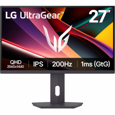 LG UltraGear/27G610A-B/27"/IPS/QHD/200Hz/1ms/Černá/2R