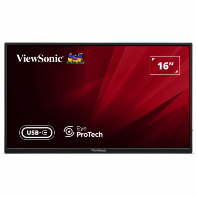 Viewsonic VA1650 přenosný 16" 1920x1080@60Hz/250cd/7ms/60...