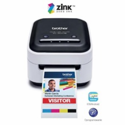 BROTHER tiskárna štítků FOTO - VC500W - WIFI, USB, COLOR ...