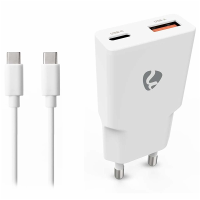 NEDIS síťová nabíječka/ 30 W/ PD 3.0/ rychlé nabíjení/ 1....