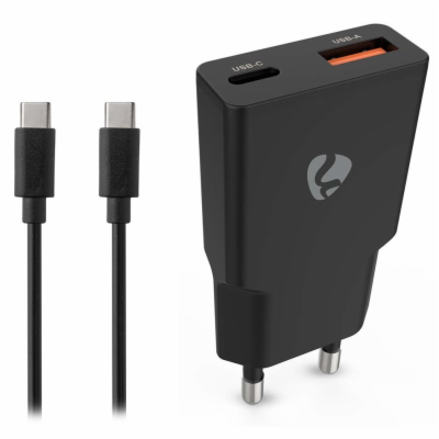 NEDIS síťová nabíječka/ 30 W/ PD 3.0/ rychlé nabíjení/ 1....