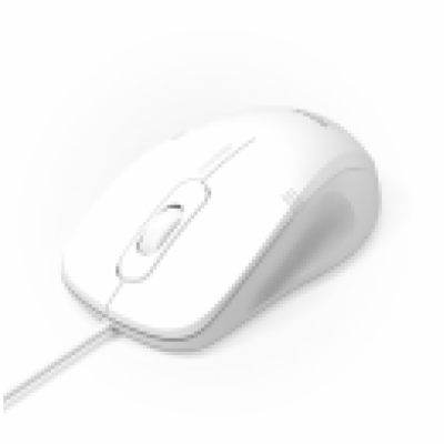 PORT CONNECT PRO LITE, optická USB-A myš, 1000 DPI, bílá