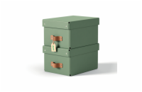 LEITZ úložný box, karton, velikost S, 2 ks zelený
