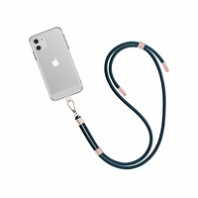 WG - Crossbody lace strap/transparent/green