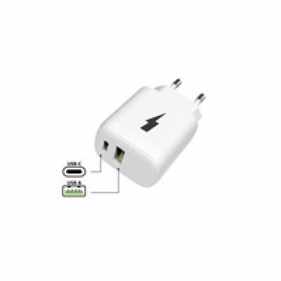 WG - Síťová nabíječka 2x USB, 1x USB-C PD PPS 3.0 30W + 1...