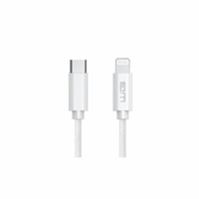 WG - Datový kabel Lightning Mfi na Type-C, 1 metr, 3A, bílá