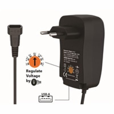 WG - Univerzální nabíječka s 13 adaptéry, černá