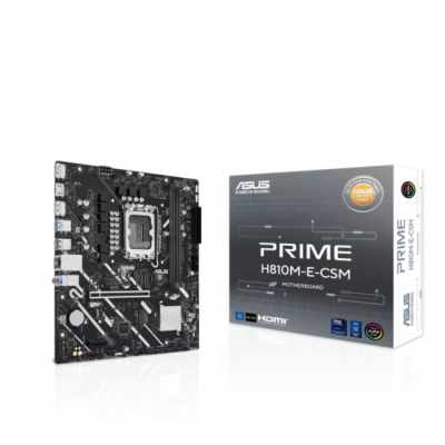 ASUS MB Sc LGA1851 PRIME H810M-E-CSM, Intel H810, 2xDDR5,...