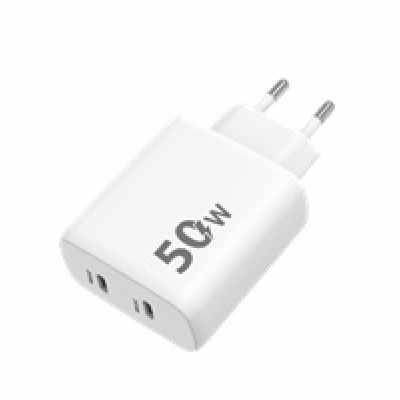 WG - Síťová nabíječka 2x USB-C 50W, 1x USB-C PD 30W + 1x ...