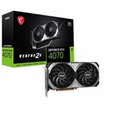 MSI VGA NVIDIA GeForce RTX 4070 VENTUS 2X E 12G OC, RTX 4...