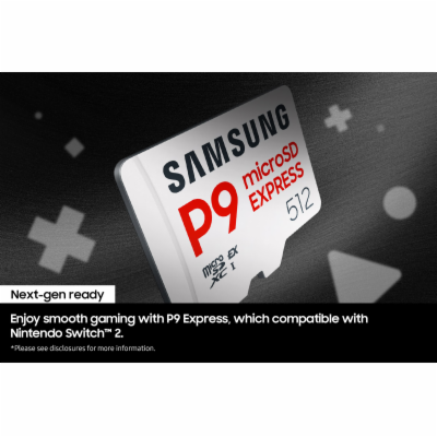 Samsung microSD Express 256GB P9 Express