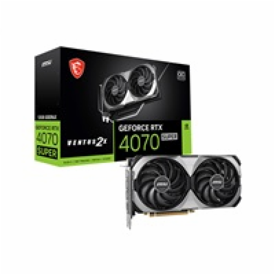MSI VGA NVIDIA GeForce RTX 4070 SUPER 12G VENTUS 2X OC, 1...