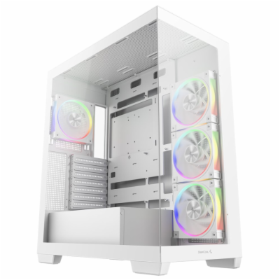 DEEPCOOL skříň CG580 4F V2 / ATX / 4x120mm ARGB fans / 2x...