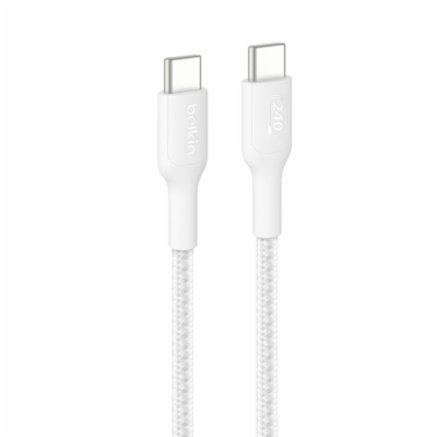 Belkin BOOST CHARGE™ PRO USB-C/USB-C kabel 240W, 1m, bílý...