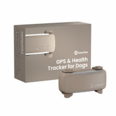 Tractive DOG 6 – GPS lokátor pro psy a monitor zdraví, hnědý
