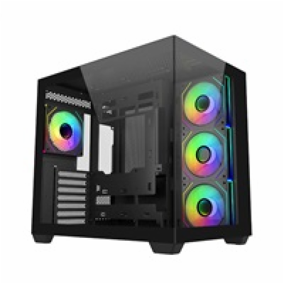 Cooler Master case Elite 681, ATX, Průhledná bočnice, 4x ...