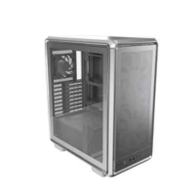 Cooler Master case MasterFrame 500 Mesh Silver, Průhledná...