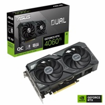 BAZAR - ASUS VGA NVIDIA GeForce DUAL RTX 4060 Ti 8G SSD O...