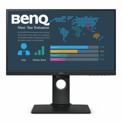 BENQ 24" LED BL2480T/ 1920x1080/ IPS panel/ 20M:1/ 5ms/ D...