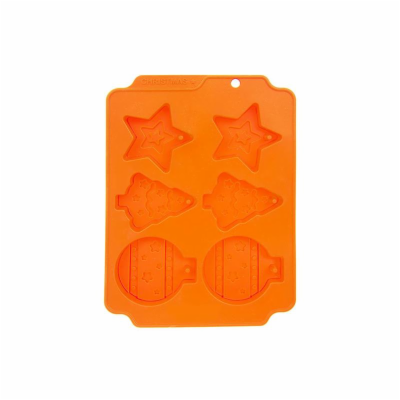 Forma na pečení vánočního cukroví ORION 23x17x1,5cm Orange