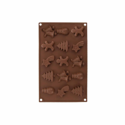 Forma na pečení vánočního cukroví ORION 29x17x1,5cm Brown