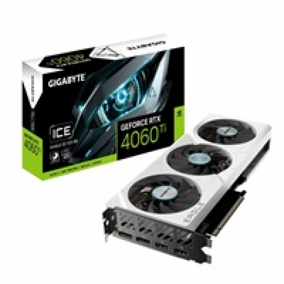 GIGABYTE VGA NVIDIA GeForce RTX 4060 Ti EAGLE ICE OC 8G, ...