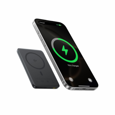 Bezdrátová powerbanka Baseus AM41 10000mAh, 27W černá