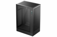 DEEPCOOL skříň CH170 Plus / vertikální microATX / 2xUSB 3.0 / USB-C / černá