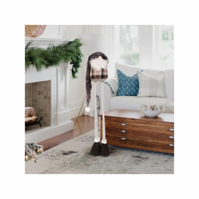 Dekorace vánoční FAMILY 58329 Skandinávský trpaslík 44-90cm